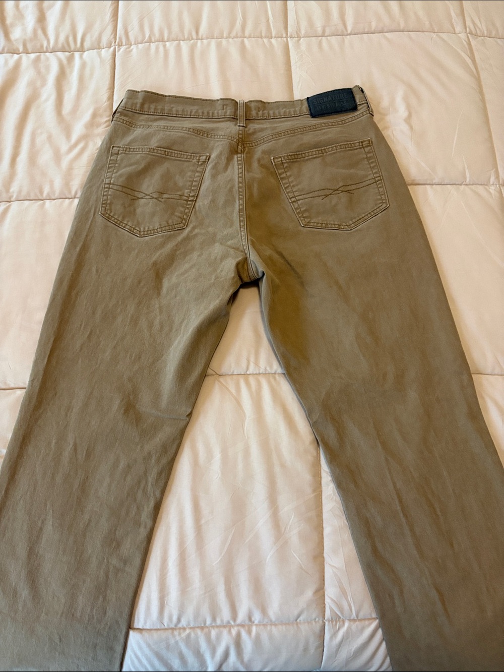 Levi's Men's Straight Khakis Signature Series